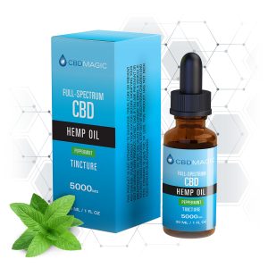 Full Spectrum CBD Oil Peppermint 5000mg